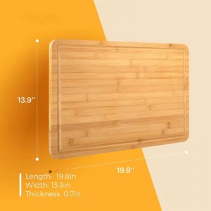 Tagliere con scanalatura