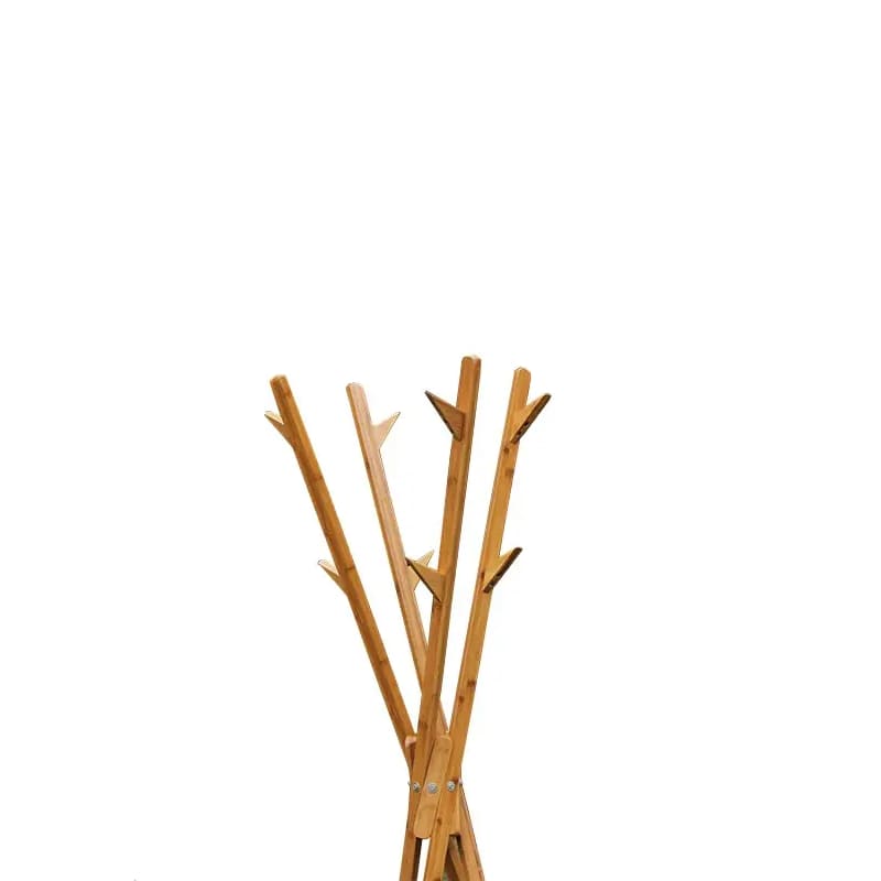 Albero di cappotto di bambù, griglia di vestiti di bambù, albero dei vestiti