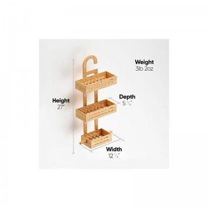 Rastrello per doccia in bambù totale