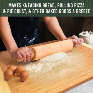 Blocco da cucina in bambù