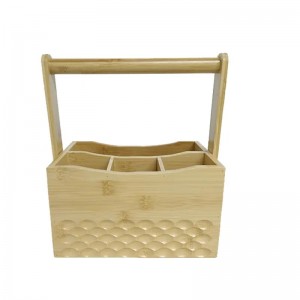 Thotoch di archiviazione multiuso di bambù