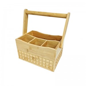 Thotoch di archiviazione multiuso di bambù