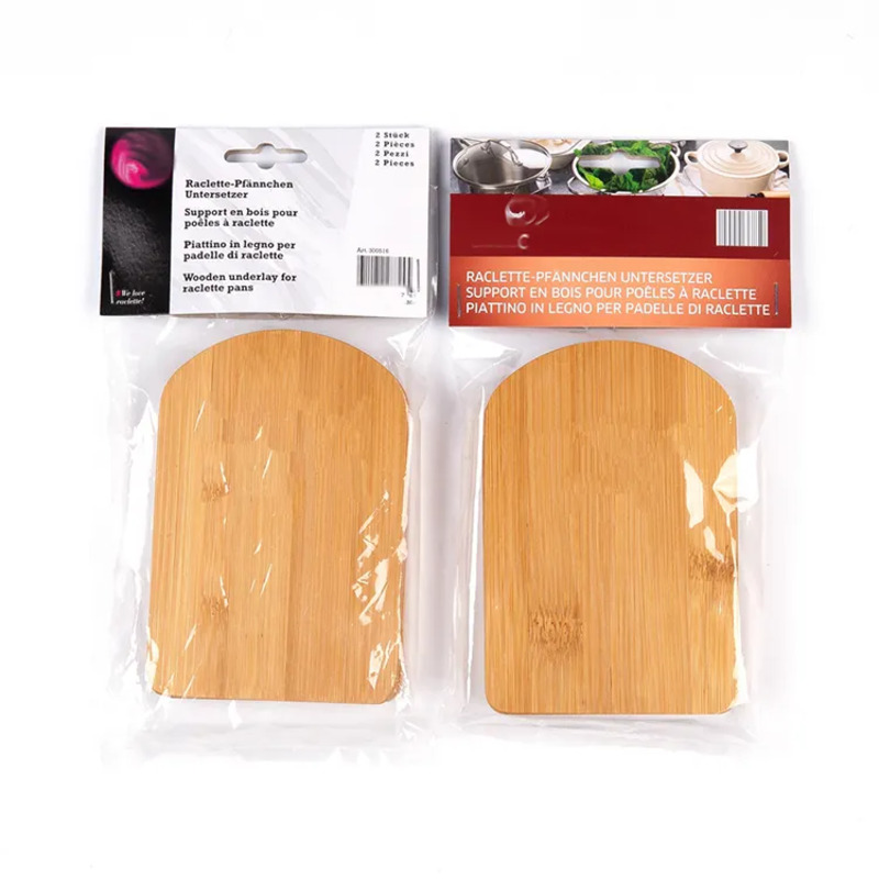 Stampa Ballo tagliente di bambù Cork Multipurpose Pontoni in legno