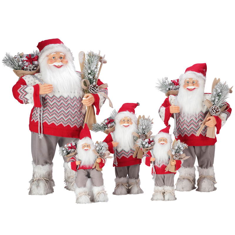 T24-Y004 30 ~ 110 cm Decorazione di Babbo Natale di Natale