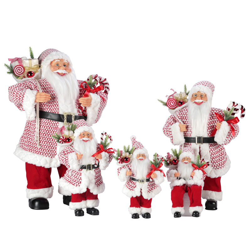 T24-Y005 30 ~ 110 cm Decorazione di Babbo Natale di Natale