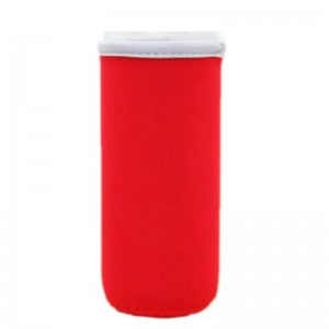 Neoprene riciclato OEM disponibile Porta bottiglia inneoprene da 500 ml con cinturino