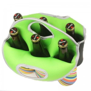 Tessuto inneoprene all\'ingrosso 6 pacchetti di birra Birrene Bota Red Wine RED RED BREEDER PER PICNIC BEACH