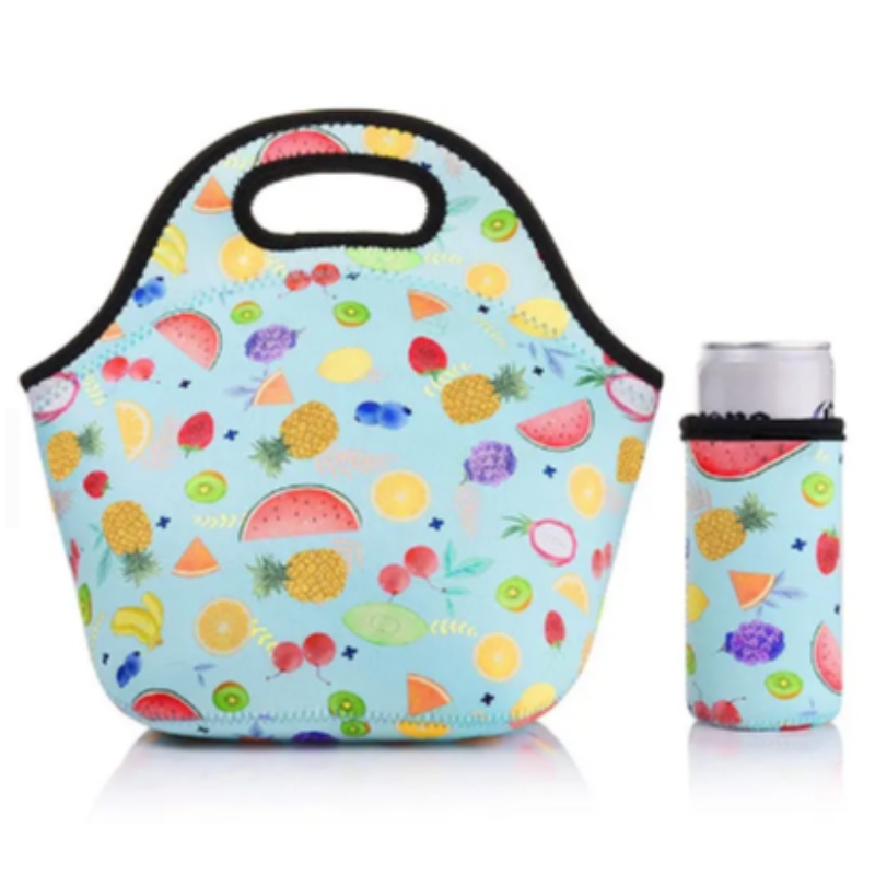 Prezzo all'ingrosso pranzo personalizzato tote bag per bambini pranzo box box bam isolato inneoprene al cibo termico pranzo borsetto