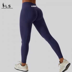 SC1091 LEGGINGGINGI YOGA ALTENTE ALTA SOLIDI ALTENTE