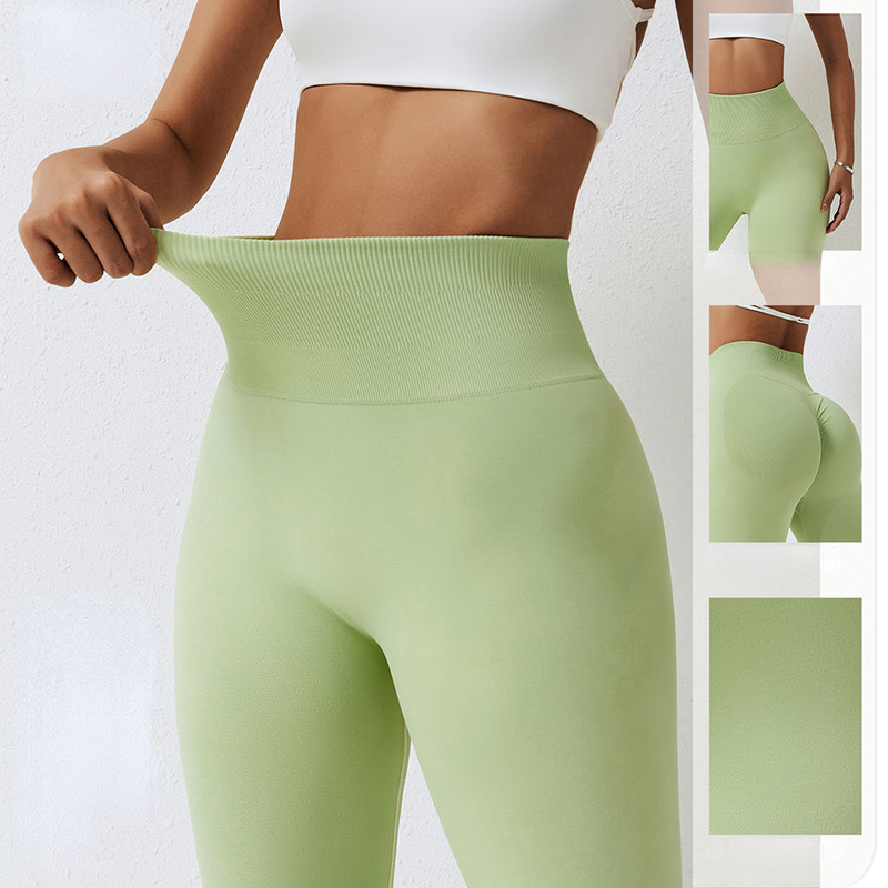 SC10109 Leggings senza saldatura da ginnastica da ginnastica Donne con collant logo personalizzati Scrilla da testa da yoga Pantaloni leggings