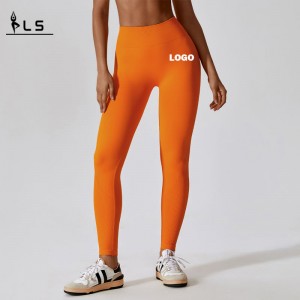 SC10101 Custom USA sexy Ladies xxx leggings versare pieghe per le femmine scrunch pantaloni da yoga gambings