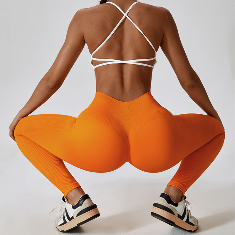 SC10101 Custom USA sexy Ladies xxx leggings versare pieghe per le femmine scrunch pantaloni da yoga gambings