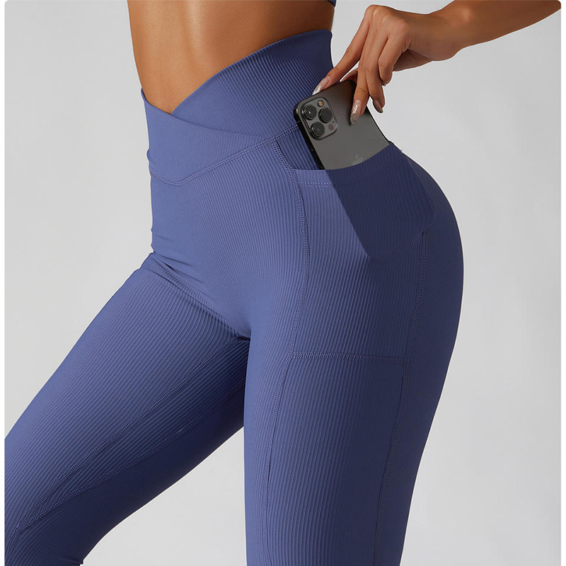 SC10124 Sollevaggio senza cuciture che vende pantalone congging a prezzi competitivo per donna a compressione con leggings spesso