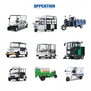 Batteria per auto 36V Batteria Goft Lithium Goft 36V 150A 180A LifePO4 Golf Cart Battery Pack Eletric Auto Batteria