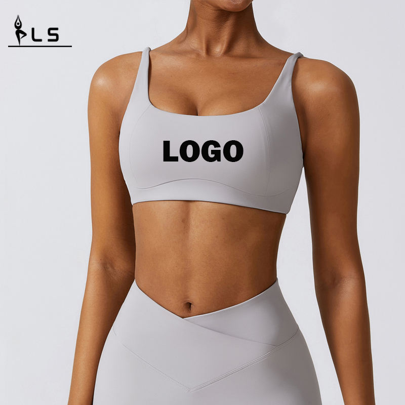 SC10135 Fitness Sports BRA Logo personalizzato Logo Compressione morbida Yoga secco veloce che corre in palestra reggiseno sportivo sexy