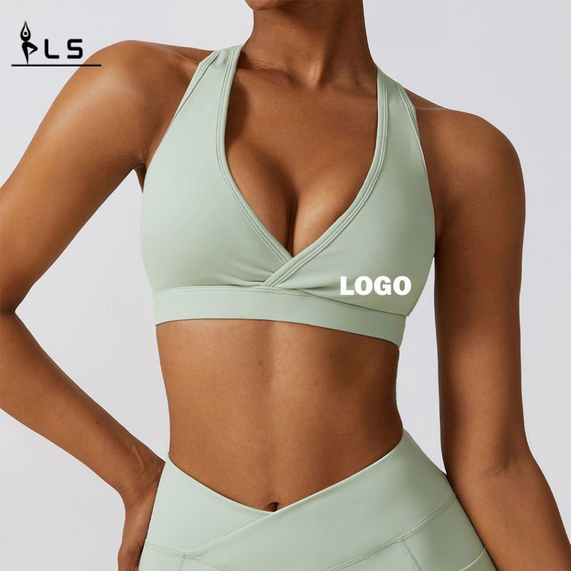 SC10139 Sport Women Ladies Ladie Beauty Back Workout Yoga Sports reggiseno reggiseno reggiseno da donna Yoga Wear Fitness Tops