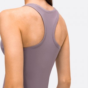 SC10255 tops rapido a secco a secco a secco in palestra sport yoga a compressione canotte da yoga con cuscinetti