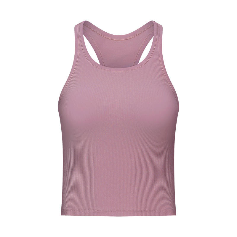 SC10255 tops rapido a secco a secco a secco in palestra sport yoga a compressione canotte da yoga con cuscinetti