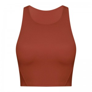 SC10257 TOTTO DI ALLEVERSO HOLLOVE YOGA DONNE TASK TOT TOT SULLA SPORTICA SPORT ALL\'allenamento da yoga Top per donna