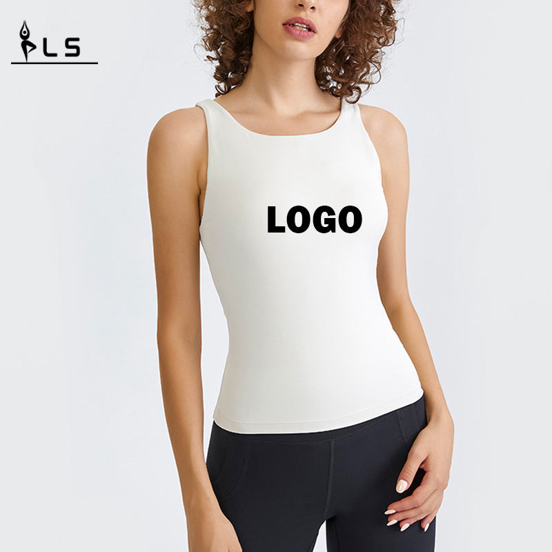 SC102511 Yoga Women Women Yoga Top Gret in esecuzione Atletica da palestra Atletica abbigliamento canotta serbato