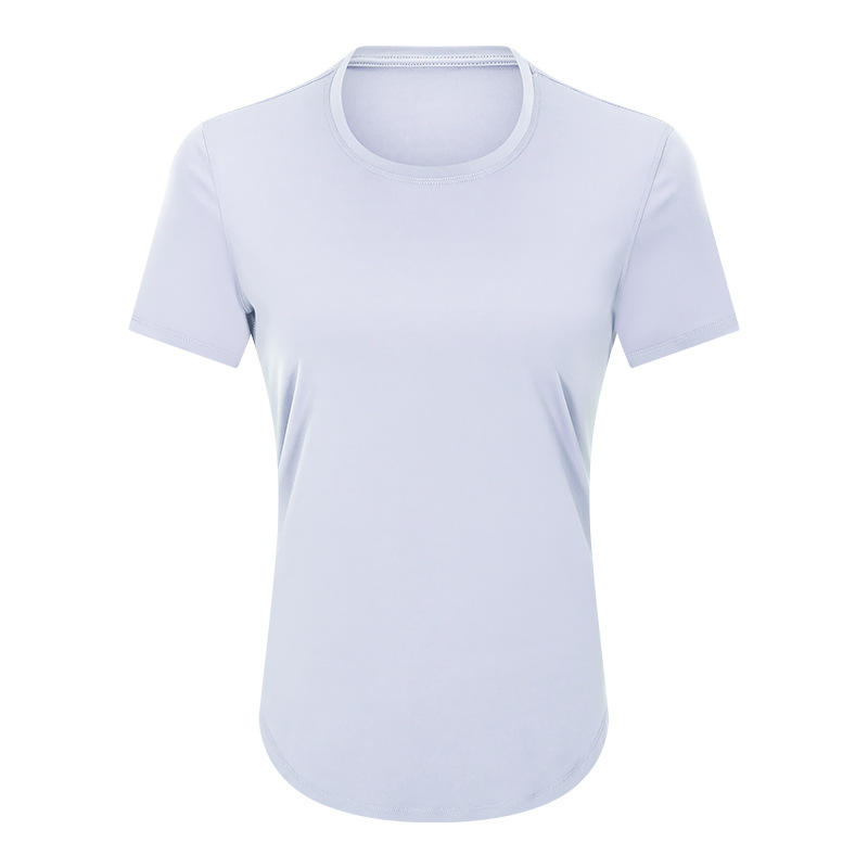 SC102611 VENDITA T-SHOGA T-shirt per yoga a manica corta allenamento sport sports sports sports whirt sciolto