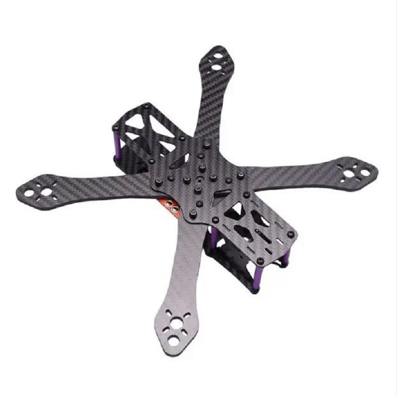 Tarcello del telaio in fibra di carbonio personalizzato ad alta precisione per braccio di corse FPV DRONE Frame Aerospace Aircraft