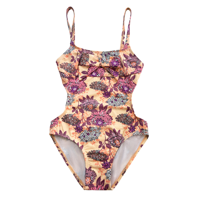 Costume da bagno dei bambini con back -out stampato