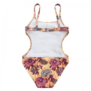 Costume da bagno dei bambini con back -out stampato