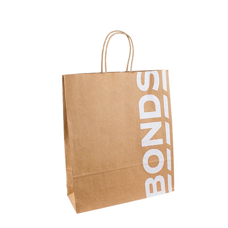 sacchetti di carta con il tuo logo marrone kraft ppaper borse per la spesa con sacchetto di carta personalizzato piccolo sacchetti di carta personalizzati