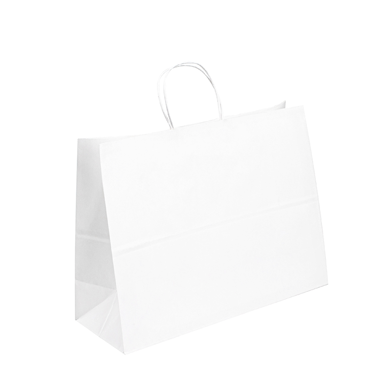 sacchetti di carta pernegozio di carta kraft sacchetti regalo con manici per festa della spesa personalizzata personalizzata