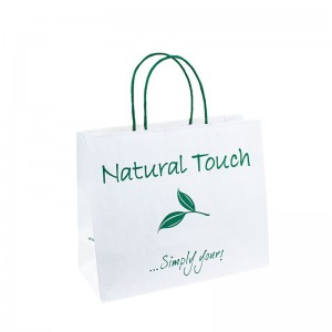 manico di carta manico di carta marrone sacchetti di carta designer per impasto per imballaggio sacchetto di carta