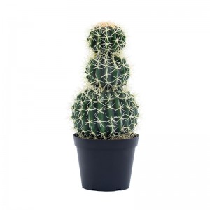 Piante di cactus artificiali di cactus in finto cactus decorativo personalizzato di alta qualità di alta qualità