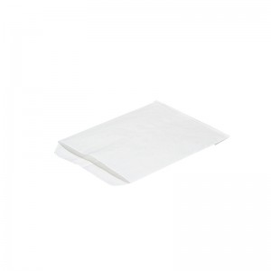 Grease a prova di carta bianca kraft sacchetti di carta kraft per alimenti per alimenti per patatine oem