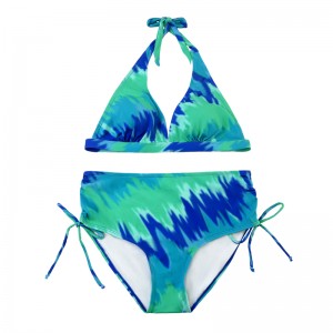 Costume da bagno con cinturino per cinghie di calza