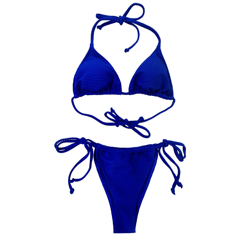 Cinghia di triangolo sexy blu cinghia blu prussia