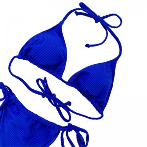 Cinghia di triangolo sexy blu cinghia blu prussia