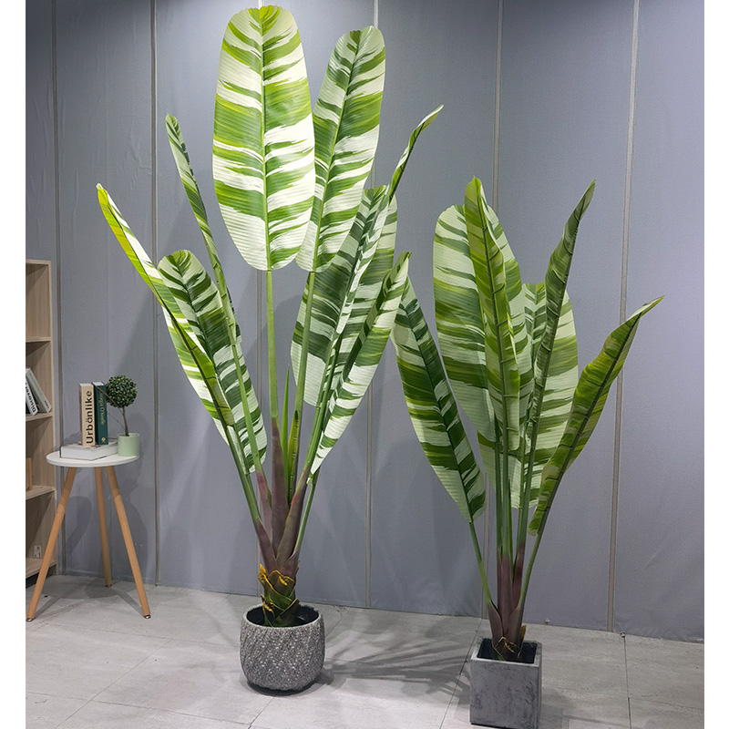 Factory Direct Diretto Albero artificiale per esterni per esterni per esterni Bonsai Banana Banana per la decorazione del giardino del matrimonio