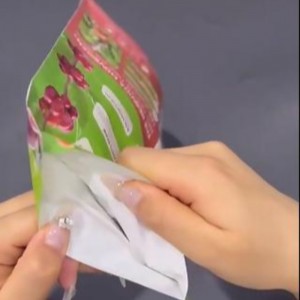 Popolare busta con zip in piedi per il siero di latte in polvere per imballaggi da caffè