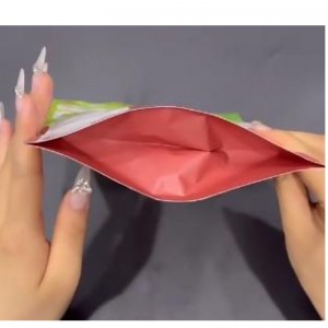 Popolare busta con zip in piedi per il siero di latte in polvere per imballaggi da caffè