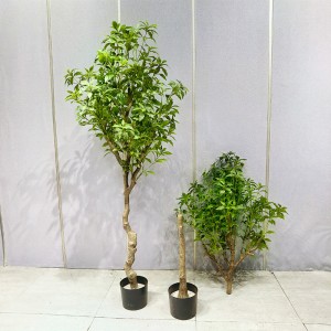 Pianta artificiale all\'ingrosso vivido vivido quasinaturale derato albero Pieris per fornitore da giardino decorazione per esterni per interni