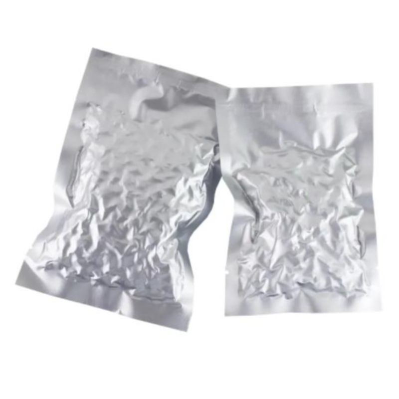 Guarnizione termica personalizzata piatta 3 lati imballaggi borse da imballaggio per alimenti marsupio in alluminio