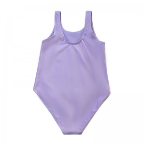 Swimwear Baby Swimwear Stampa personalizzata per bambini Custom One Piece Swimweenwear Kids Solid Color
