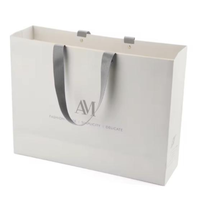 Logo stampato personalizzato all'ingrosso Miglior prezzo Shopping Retail Small Big Big Luxury Paper Borse con il tuo logo