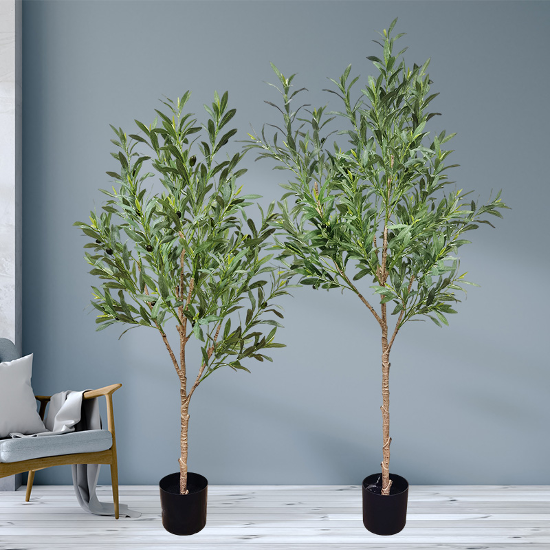 Piante bonsai di alberi in finmo di dimensioni personalizzate durevoli ulive vivide per decorazioni per il giardinaggio per arredamento per matrimoni da giardino