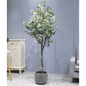 Prezzo di fabbrica Green Plant Green Bonsai ecologico eucalipto albero per arredamento per i fornitori da giardino decorazioni per il giardinaggio
