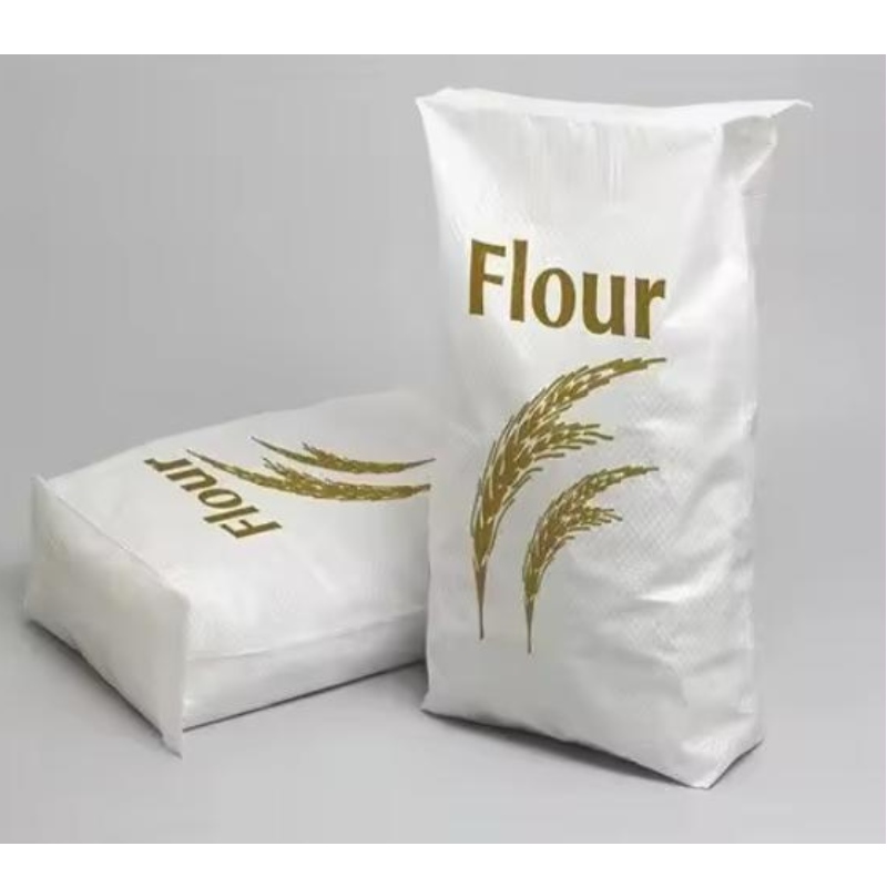 All'ingrosso personalizzato 1 kg 2 kg 5 kg da 10 kg stand riciclabile su quattro cereali a quattro laterali cereali mylar grano in polvere di farina mais sacca per imballaggio
