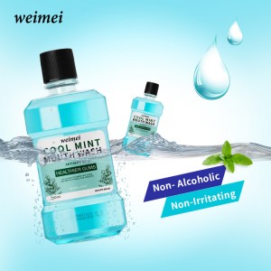 Raffreddare il collutorio della menta