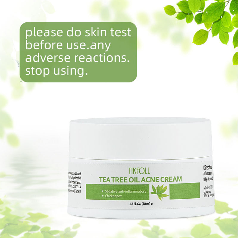 Crema acne dell'olio dell'albero del tè