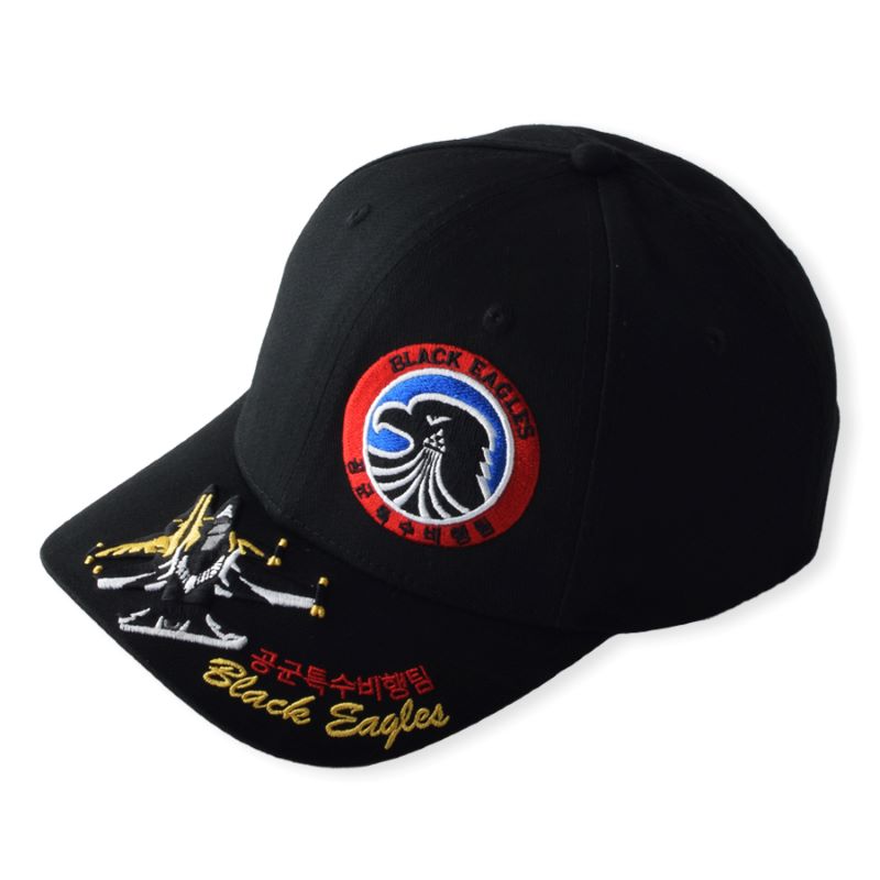 VENDITA CALDA CHIUST Baseball Cap da baseball 2D Logo ricamato da donna 6 pannello al di fuori del berretto sportivo Black Curve BRIM HEAD BASE BASEBALL