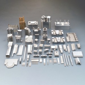 Componenti dello stampo completamente elaborato